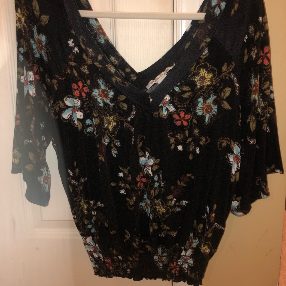 Boho flower top